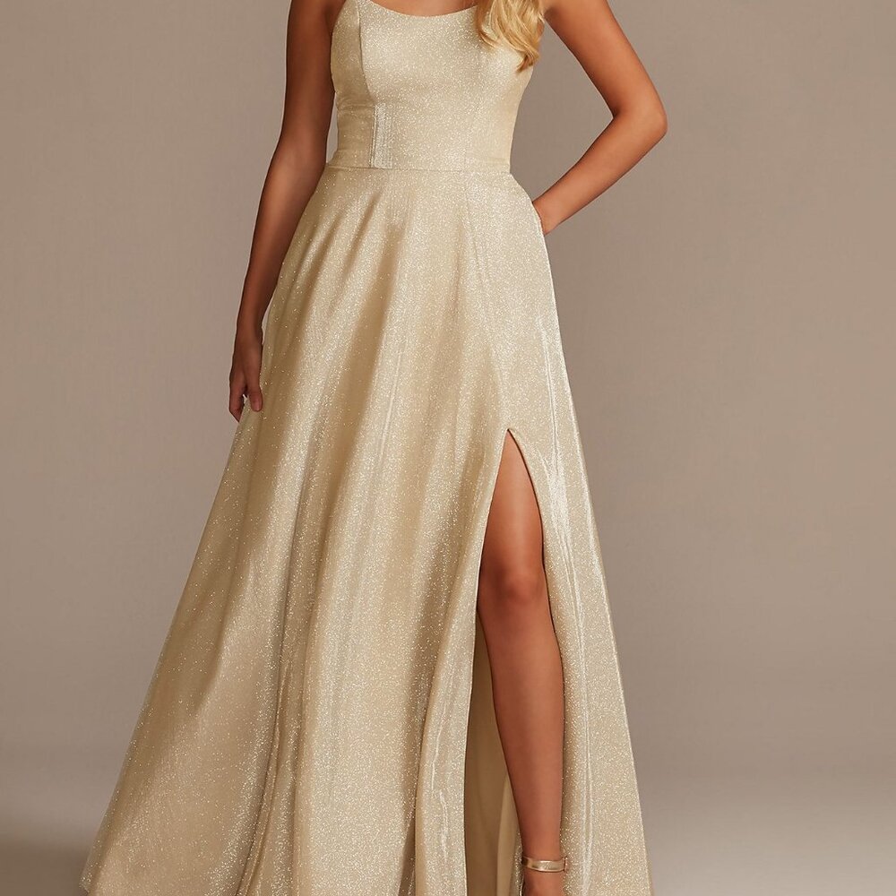 Gold Beautiful Dress